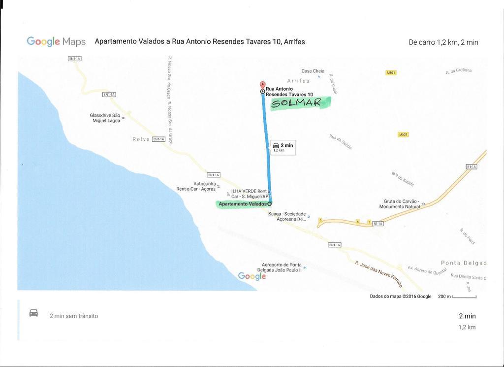 Apartamento Valados Ponta Delgada المظهر الخارجي الصورة